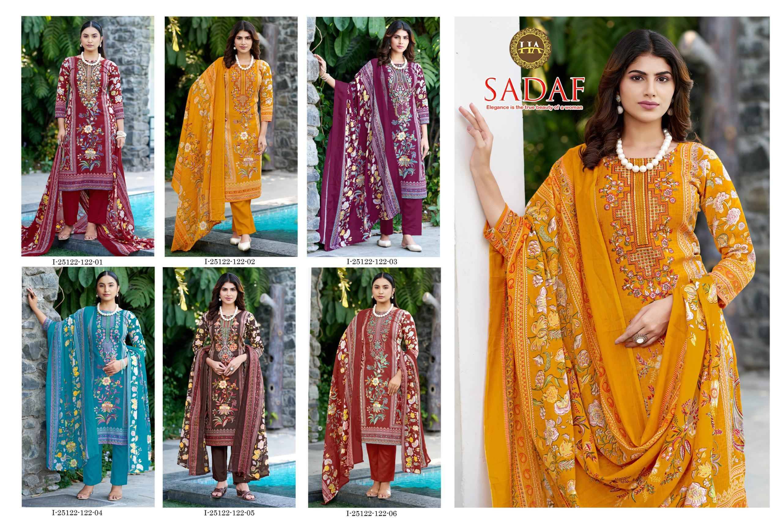 SADAF By Alok 01 To 06 Series Beautiful Festive Suits Stylish Colorful Fancy Casual Wear & Ethnic Wear Pure soft Cotton Dresses At Wholesale Price
